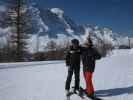 Ich und Markus auf der Piste 'Valgranda' (24. März)