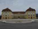 Schloss von der ersten Terrasse aus