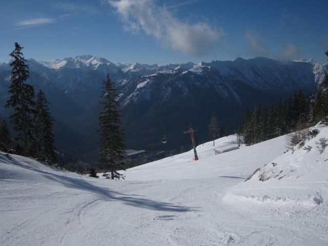 Abfahrt Gsoll Panorama