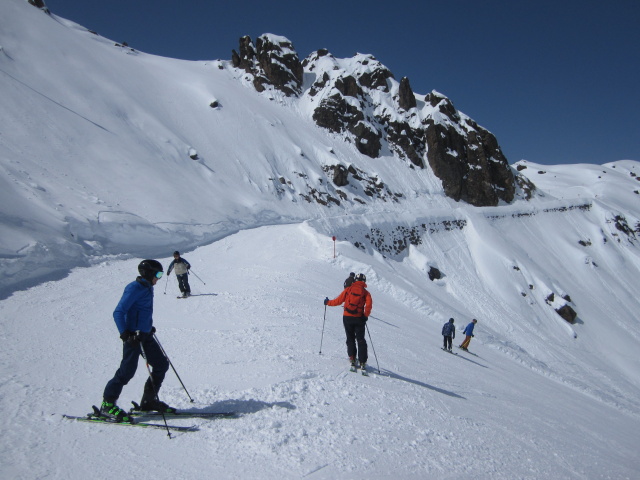 Stefan auf der Piste 7 (8. Apr.)