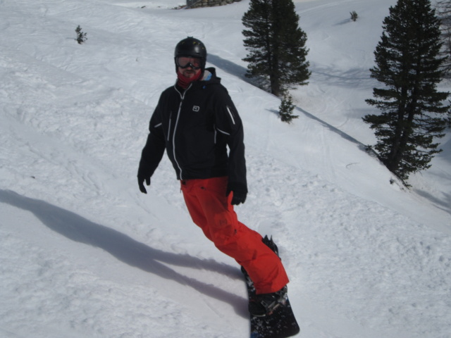 Markus auf der Piste 3 (8. Apr.)