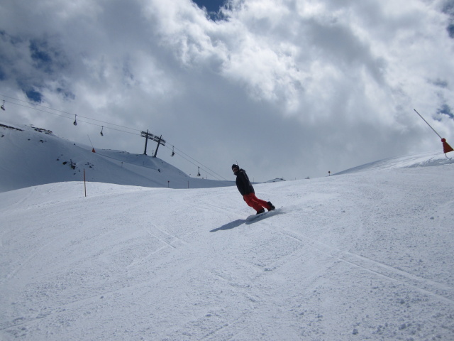 Markus auf der Piste 5 (10. Apr.)