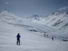 Stefan und Markus neben der Piste 9 (8. Apr.)