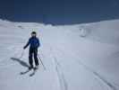 Stefan zwischen Piz Val Gronda und Fimbatal (8. Apr.)