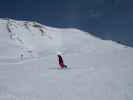 Markus auf der Piste 14b (8. Apr.)