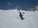 Stefan auf der Piste 3 (8. Apr.)