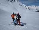 Ich, Mama und Markus auf der Piste 7 (11. Apr.)