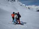 Ich, Mama und Markus auf der Piste 7 (11. Apr.)