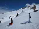 Markus und Mama auf der Piste 40c (13. Apr.)