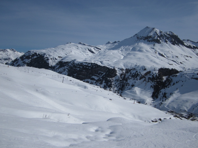 von der Piste 'Jazzi' Richtung Nordosten