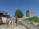 Michael, ich und Thomas am Schlossberg, 616 m