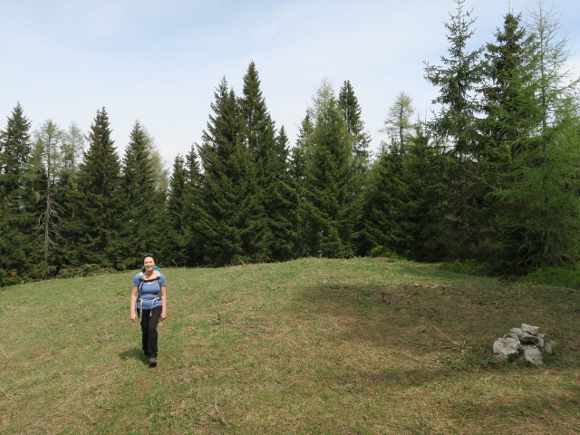 Sabine am Weg 84 zwischen Rapoldeck und Schrabachauer Kogel