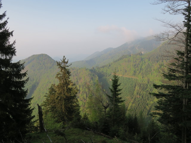 vom Weg 492A Richtung Nordosten (5. Mai)