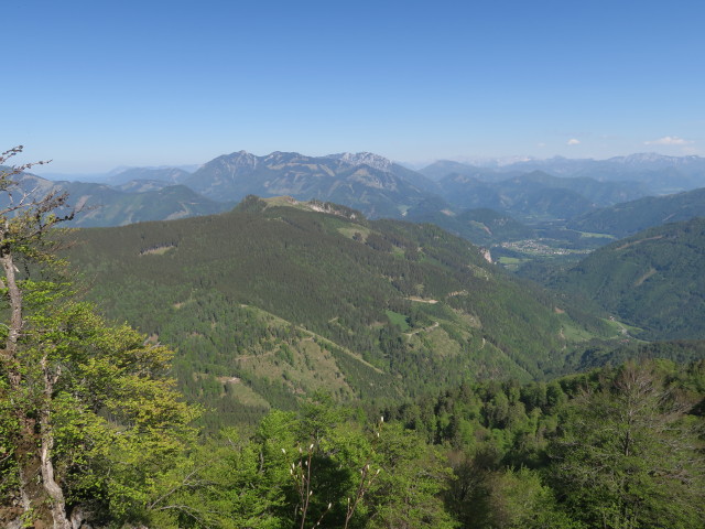 vom Sandgatterl Richtung Südosten (6. Mai)