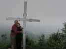 Ich und Sabine am Rotstein, 837 m (5. Mai)