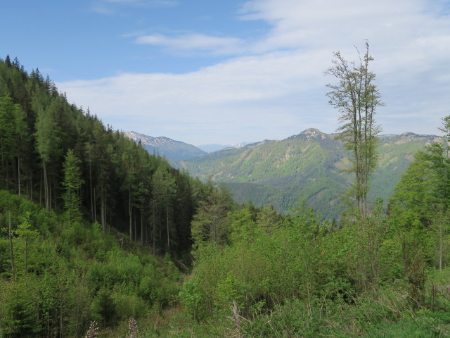 vom Alplgraben Richtung Westen