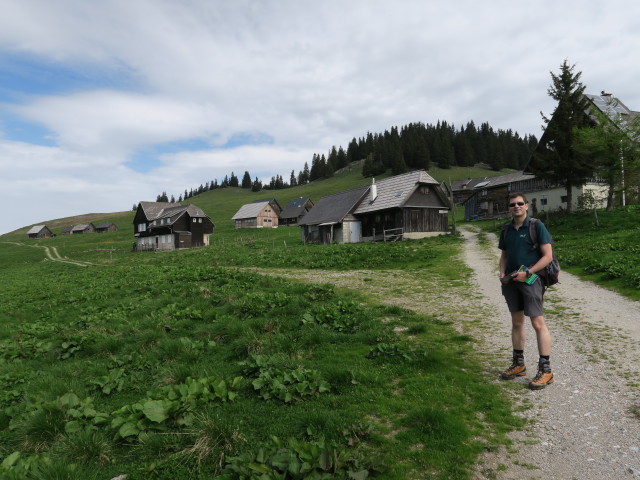 Ronald auf der Hinteralm, 1.446 m