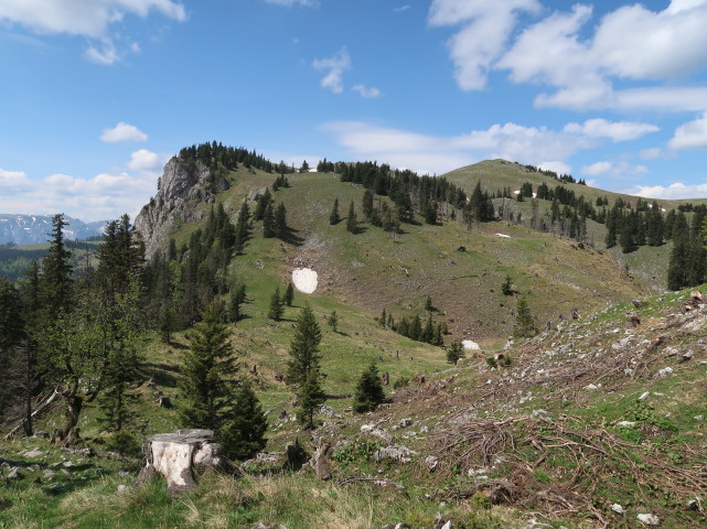 Weg 401 zwischen Spielkogel und Waxeneggh&uuml;tte