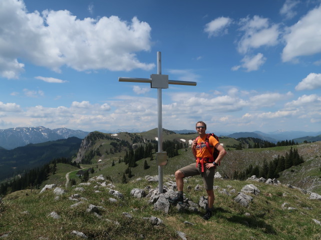 Ich zwischen Waxeneggh&uuml;tte und Hohem Waxenegg