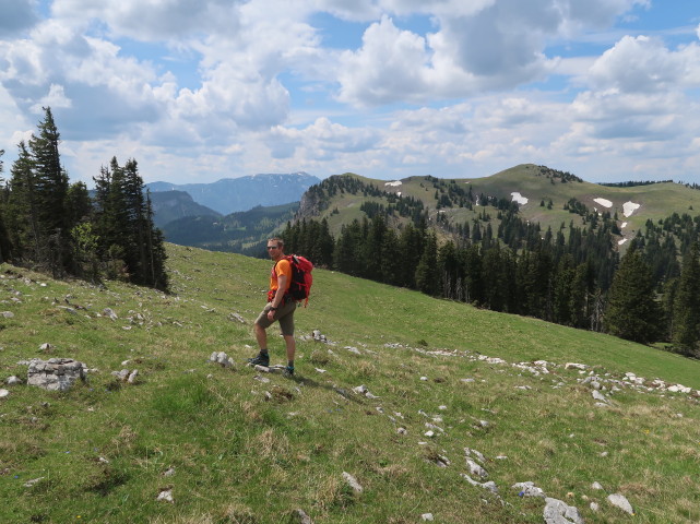 Ich zwischen Hohem Waxenegg und Waxeneggh&uuml;tte