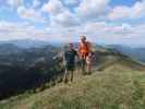 Ronald und ich am Hohen Waxenegg, 1.647 m