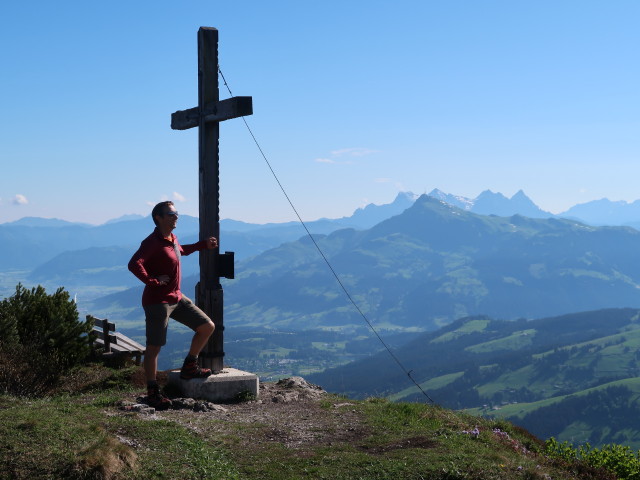 Ich am S&uuml;dgipfel des Gaisbergs, 1.749 m (12. Mai)