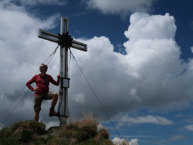 Ich am Rossgruberkogel, 2.156 m (13. Mai)