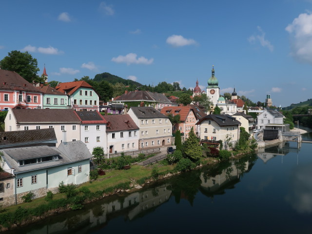 Waidhofen von der Oberen Zeller Brücke aus