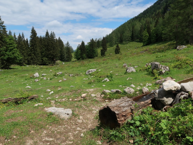 Kettensteig auf der Kratzalm