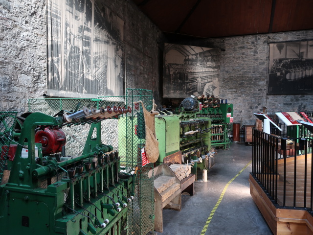 Machine Hall im Verdant Works Museum in Dundee (26. Mai)