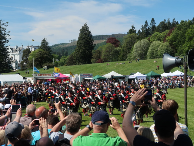 The Atholl Gathering beim Blair Castle: Atholl Highlanders (27. Mai)