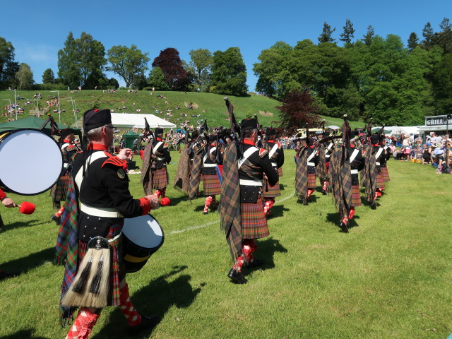 The Atholl Gathering beim Blair Castle: Atholl Highlanders (27. Mai)