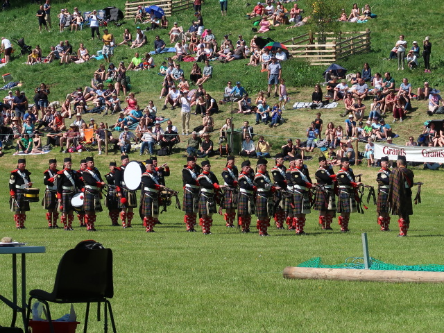 The Atholl Gathering beim Blair Castle: Atholl Highlanders (27. Mai)