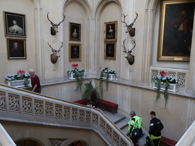 Dunrobin Castle: Main Staircase (28. Mai)