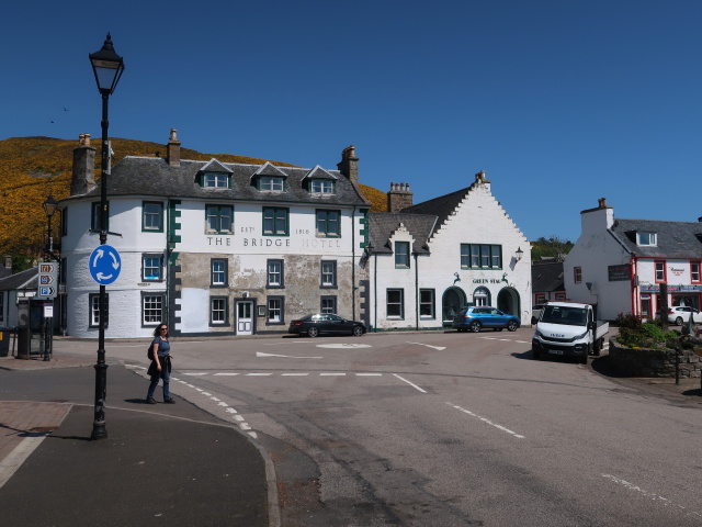 The Bridge Hotel in Helmsdale (28. Mai)
