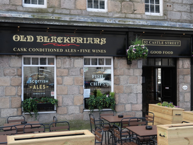 Old Blackfriars Pub in Aberdeen (30. Mai)