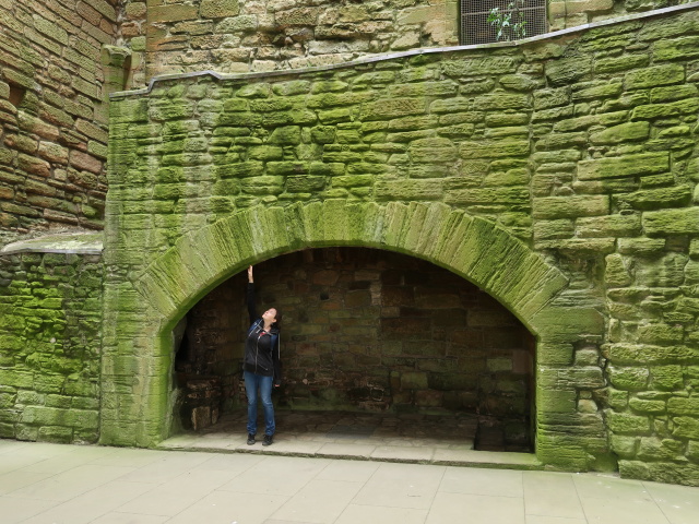 Sabine im Linlithgow Palace (31. Mai)