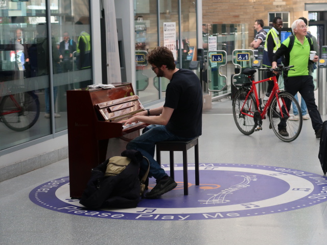 Haymarket Station in Edinburgh (31. Mai)