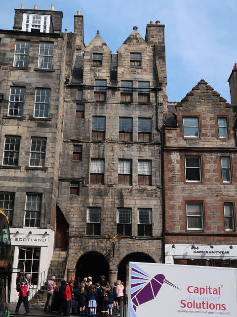 Gladstone's Land in Edinburgh (1. Juni)