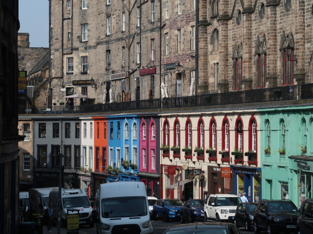 Victoria Street in Edinburgh (1. Juni)