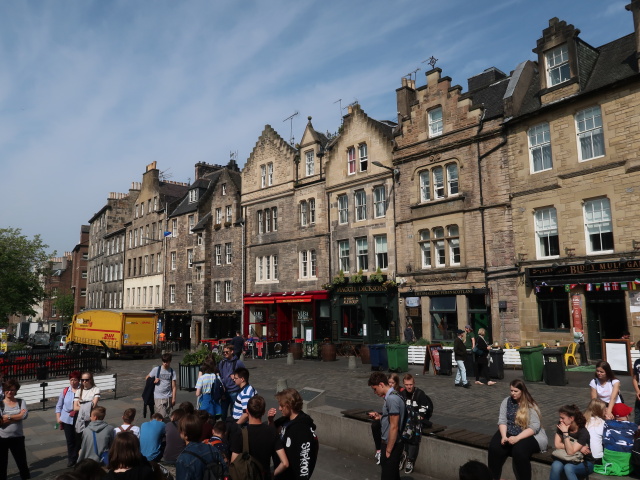 Grassmarket in Edinburgh (1. Juni)