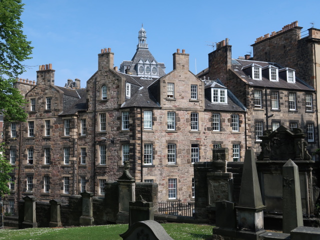 Greyfriars Cemetary in Edinburgh (1. Juni)