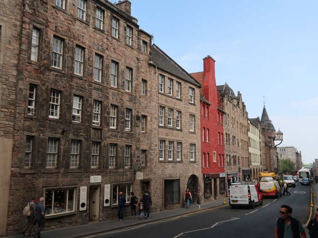 The Royal Mile in Edinburgh (1. Juni)