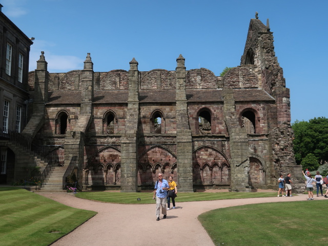 Holyrood Abbey in Edinburgh (1. Juni)