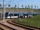 Edinburgh Trams zwischen Edinburgh Gateway und Gyle Centre (26. Mai)