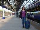 Sabine in der Dundee Station (26. Mai)