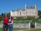 Ich und Sabine beim Dunrobin Castle (28. Mai)