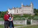 Ich und Sabine beim Dunrobin Castle (28. Mai)