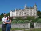 Ich und Sabine beim Dunrobin Castle (28. Mai)