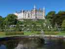 Dunrobin Castle: Bulrush Fountain Parterre (28. Mai)